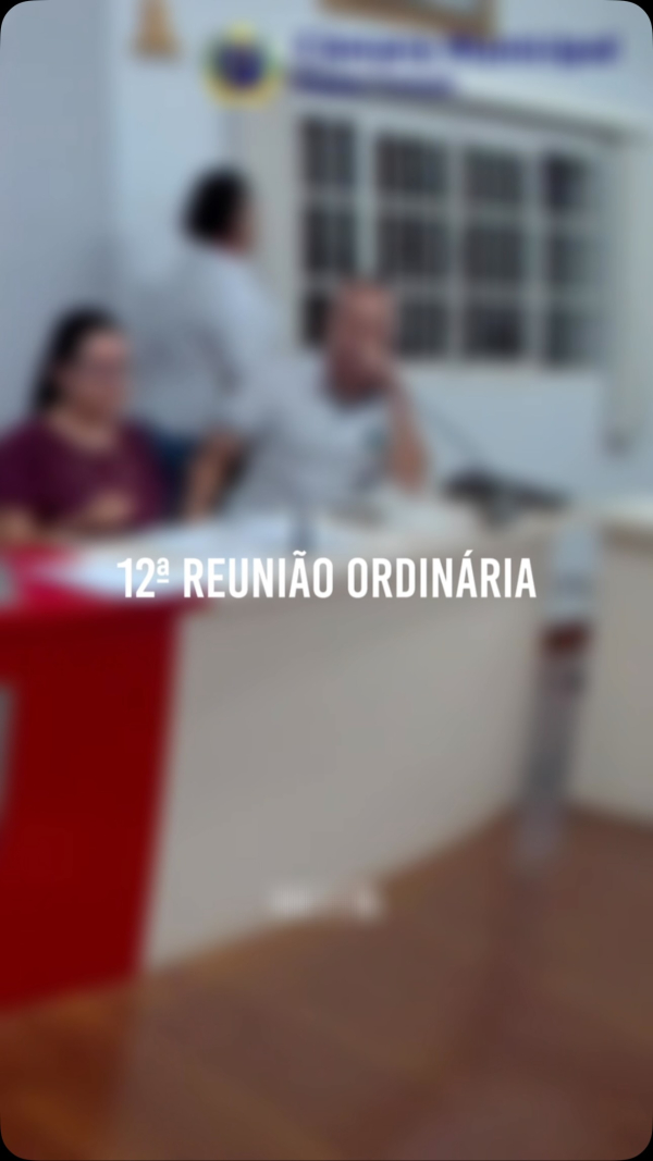 12ª Reunião Ordinária de 2026