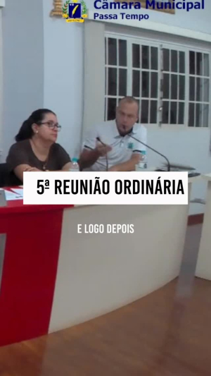 5ª Reunião Ordinária de 2026