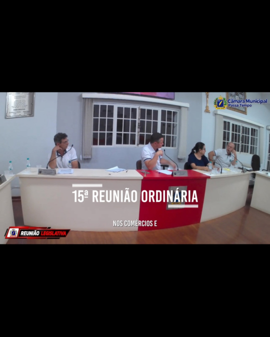 15ª Reunião Ordinária de 2026