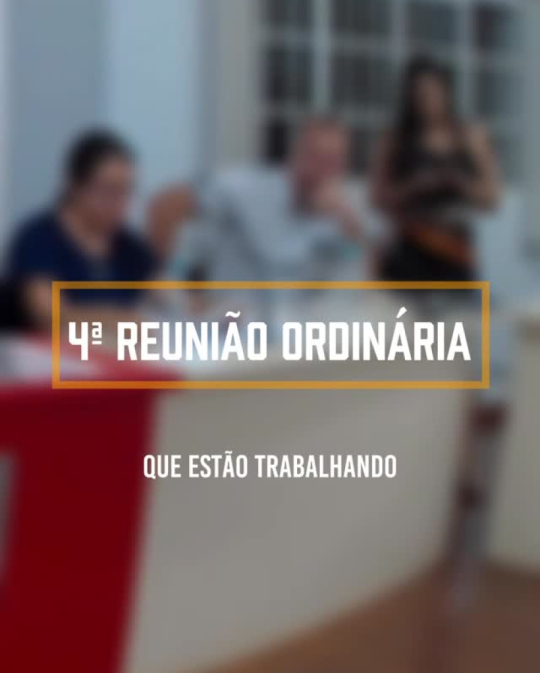 4ª Reunião Ordinária de 2026